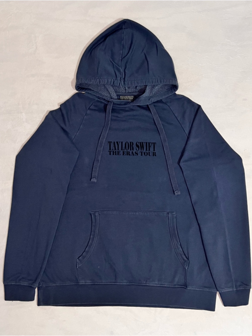 Taylor Swift The Eras Tour 2023-2024Navy Fleece Pullover Hoodie Women's Size S